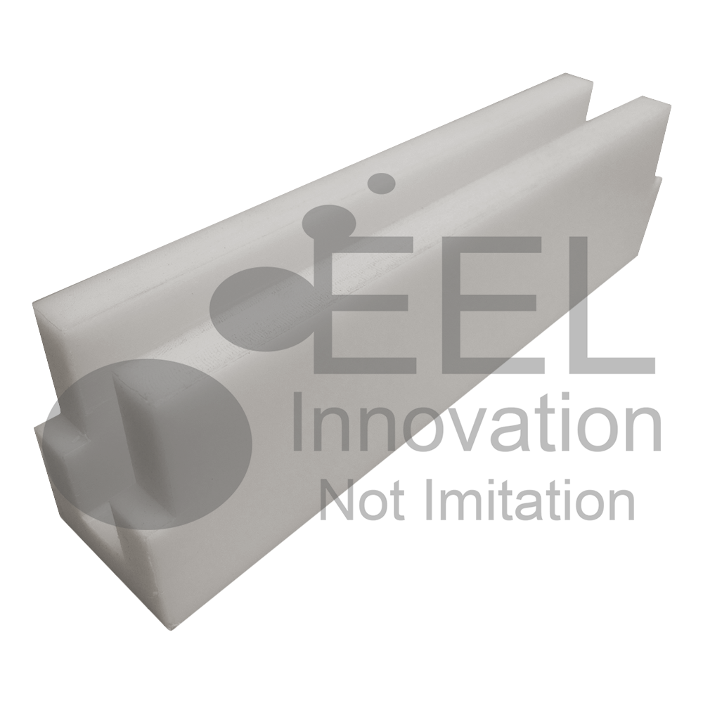 OTIS Guide Shoe Liner To Suit 16mm Guide rail 216mm Long x 38mm